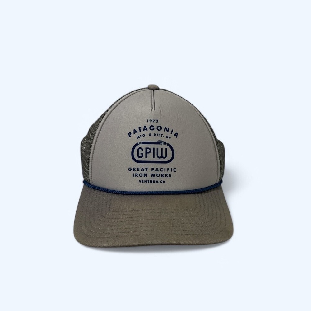 Patagonia Great Pacific Iron Works Mesh Snapback Hat Cap